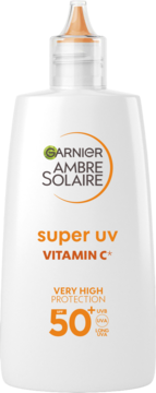 GARNIER AMBRE SOLAIRE Super UV ,fluid witamina C SPF50+,kompozycja-2