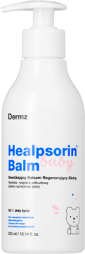 DERMZ Healpsorin Baby,balsam do ciała, nawilżający, regenerujący skórę, od 1. dnia życia,kompozycja-2