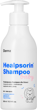 DERMZ Healpsorin Baby,szampon do włosów dla dzieci, prebiotyczny, od 1. dnia życia,kompozycja-2