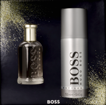 HUGO BOSS, , zestaw dla mężczyzn, woda perfumowana 50 ml +