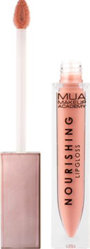 MUA MAKEUP ACADEMY Nourishing ,błyszczyk do ust, Super Nude,kompozycja-2