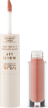 MUA MAKEUP ACADEMY Multi Lip ,pomadka i błyszczyk, Mocha,kompozycja-2