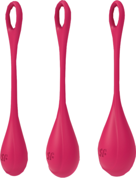 SATISFYER Yoni Power 1 ,zestaw kulek Kegla do treningu,kompozycja-2