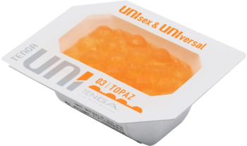TENGA Uni Topaz ,nakładka do masturbacji, uniwersalna,kompozycja-2