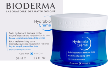 BIODERMA Hydrabio ,krem do twarzy, nawilżający, skóra wrażliwa, sucha i bardzo sucha,kompozycja-2