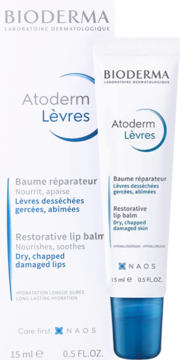 BIODERMA Atoderm ,balsam do ust, nawilżający,kompozycja-2