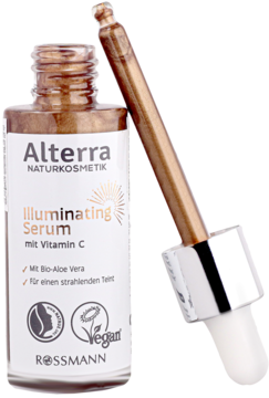 ALTERRA ,serum do twarzy, rozświetlające z Witaminą C,kompozycja-2