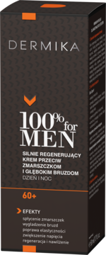 DERMIKA 100% for Men ,krem do twarzy, silnie regenerujący, na dzień i na noc,kompozycja-2