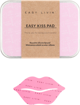 EASY LIVIN' Easy Kiss Pad ,maska do ust, wielorazowa, silikonowa,kompozycja-2