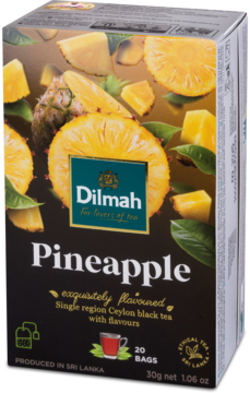 DILMAH Pineapple ,herbata czarna, cejlońska, z aromatem ananasa,kompozycja-2