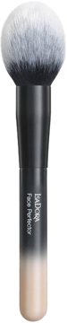 IsaDora Face Perfector Brush, czarny uchwyt z beżowym dołem, biało-czarne włosie. Do konturowania twarzy.