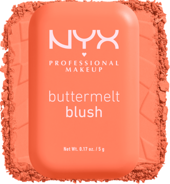 NYX PROFESSIONAL MAKEUP Buttermelt ,róż do policzków, nr 03 Sooner The Butta,kompozycja-2