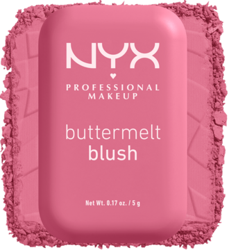 NYX PROFESSIONAL MAKEUP Buttermelt ,róż do policzków, nr 06 For The Butta,kompozycja-2