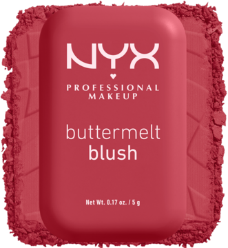 NYX PROFESSIONAL MAKEUP Buttermelt ,róż do policzków, nr 10 Back And Butta,kompozycja-2