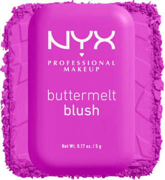 NYX PROFESSIONAL MAKEUP Buttermelt ,róż do policzków, nr 12 All The Butta,kompozycja-2
