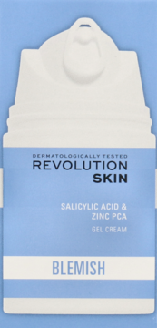 REVOLUTION SKINCARE Blemish ,krem do twarzy, żelowy, z kwasem salicylowym i cynkiem,kompozycja-2