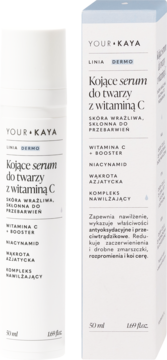 YOUR KAYA Dermo ,serum do twarzy, kojące, z witaminą C,kompozycja-2