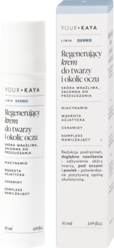 YOUR KAYA Dermo ,krem do twarzy i okolic oczu, regenerujący,kompozycja-2