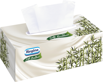 REGINA Soft Bamboo ,chusteczki higieniczne, 4-warstwowe,kompozycja-2