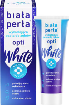 BIAŁA PERŁA Opti White ,pasta do zębów, wybielająca,kompozycja-2