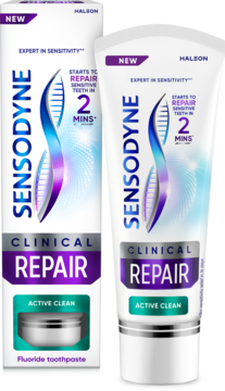 SENSODYNE Clinical Repair Active Clean,pasta do zębów na nadwrażliwość,kompozycja-2