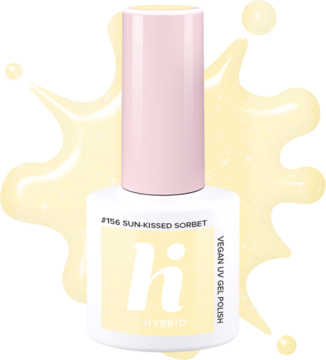 HI HYBRID ,lakier hybrydowy, #156 Sun-Kissed Sorbet,kompozycja-2