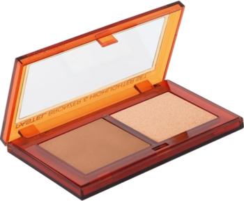 PASTEL ,paleta do konturowania, bronzer + rozświetlacz, nr 01,kompozycja-2