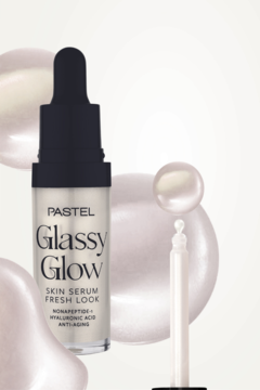 PASTEL Glassy Glow ,serum do twarzy, rozświetlające,kompozycja-2