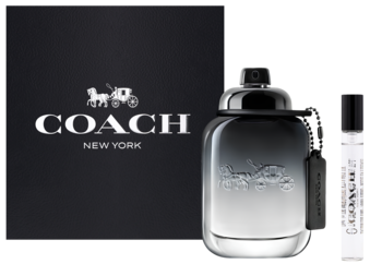COACH ,zestaw dla mężczyzn, woda toaletowa 60 ml + 7,5 ml,kompozycja-2