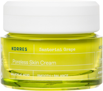 KORRES Santorini Grape ,krem do twarzy, zmniejszający widoczność porów,kompozycja-2