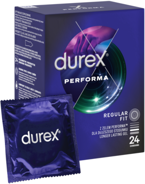 DUREX Performa ,prezerwatywy, z żelem przedłużającym stosunek,kompozycja-2