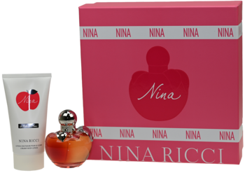 NINA RICCI Nina ,zestaw dla kobiet, woda toaletowa 50 ml + balsam do ciała 75 ml,kompozycja-2