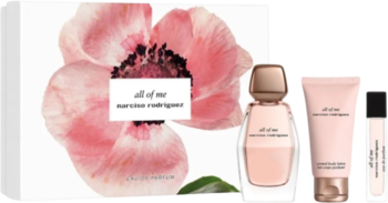 NARCISO RODRIGUEZ All Of Me ,zestaw dla kobiet, woda perfumowana 90ml + 10ml + balsam do ciała 50ml,kompozycja-2