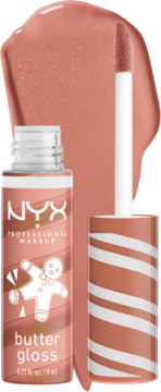 NYX PROFESSIONAL MAKEUP Butter Gloss ,błyszczyk do ust, nr 03 Sugar Cookie Swirl,kompozycja-2