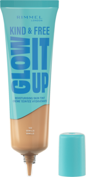 RIMMEL Kind & Free Glow It Up,podkład do twarzy, nr 160 Vanilla,kompozycja-2