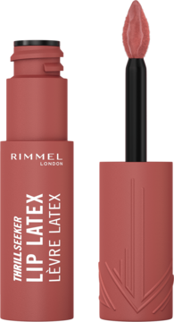 RIMMEL Thrill Seeker Lip Latex,pomadka do ust, w płynie, z kwasem hialuronowym i witaminą E, nr 150 Magnetic,kompozycja-2