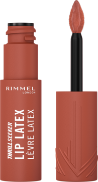 RIMMEL Thrill Seeker Lip Latex,pomadka do ust, w płynie, z kwasem hialuronowym i witaminą E, nr 250 Honey-Bun,kompozycja-2