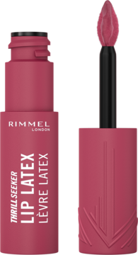 RIMMEL Thrill Seeker Lip Latex,pomadka do ust, w płynie, z kwasem hialuronowym i witaminą E, nr 300 Main Character,kompozycja-2