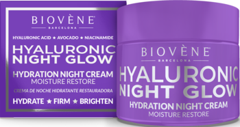 BIOVENE BARCELONA Hyaluronic ,krem do twarzy, nawilżający, na noc,kompozycja-2