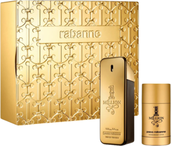 PACO RABANNE 1 Million ,zestaw dla mężczyzn, woda toaletowa 100 ml + dezodorant w sztyfcie 75 ml,kompozycja-2