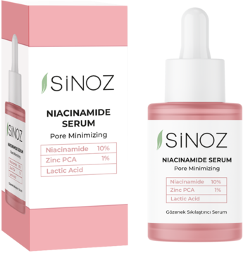 SINOZ Niacinamide ,serum do twarzy,kompozycja-2