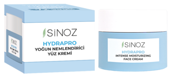 SINOZ HydraPro ,krem do twarzy, intensywnie nawilżający,kompozycja-2