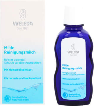 WELEDA ,mleczko do mycia twarzy, oczyszczające, delikatne,kompozycja-2