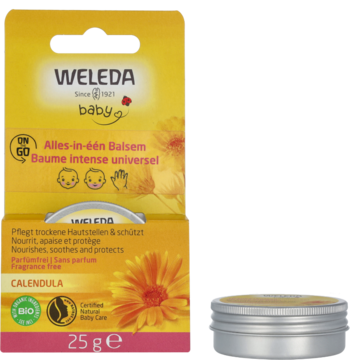 WELEDA Baby ,balsam dla dzieci, wielozadaniowy, z nagietkiem,kompozycja-2
