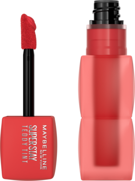 MAYBELLINE Super Stay Teddy Tint,tint do ust, w płynie, nr 30 Coquettish,kompozycja-2