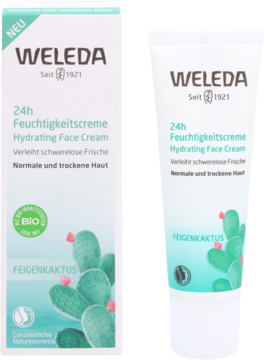 WELEDA ,krem do twarzy, nawilżający 24h, z opuncją,kompozycja-2