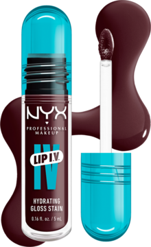 NYX PROFESSIONAL MAKEUP Lip I.V. Hydrating Gloss,błyszczyk do ust, nr 14 Mauve n'Moist!,kompozycja-2