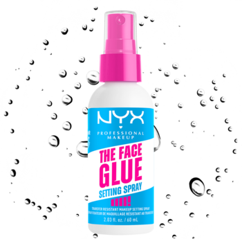 NYX PROFESSIONAL MAKEUP The Face Glue ,spray utrwalający makijaż, supertrwały, nawilżenie do 24 H,kompozycja-2