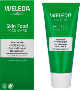 WELEDA Skin Food ,żel do mycia twarzy, oczyszczający, odżywczy,kompozycja-2