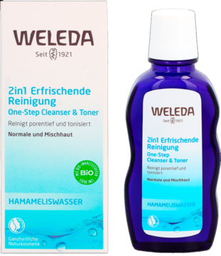 WELEDA ,emulsja i tonik do twarzy 2w1,kompozycja-2